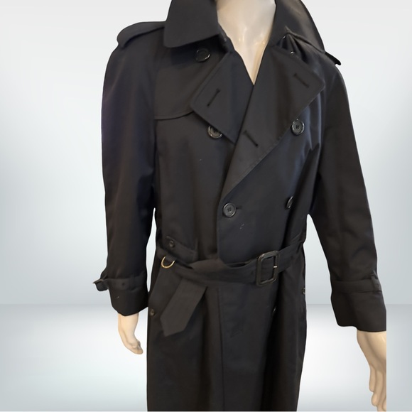 Men’s Double Lined Authentic Aquascutum Trench Coat NWOT size 38 (L/XL) - Picture 4 of 12